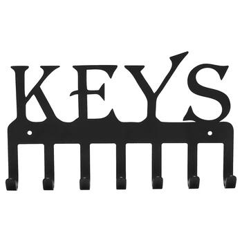 Держатель для ключей Настенный Крючок для ключей Ключи для домашнего декора Деревенская Западная Чугунная Вешалка для ключей Декоративная стойка для органайзера ключей