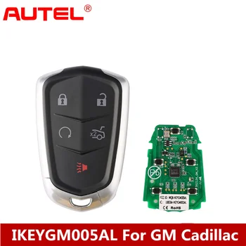 AUTEL MAXIIM IKEY Premium Style IKEYGM005AL для GM Cadillac Универсальный Смарт-ключ с 5 кнопками (Дистанционный Запуск/Багажник)